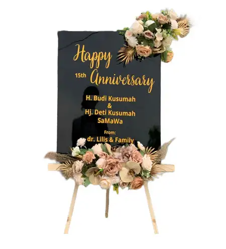 Papan Bunga Akrilik Plombokan