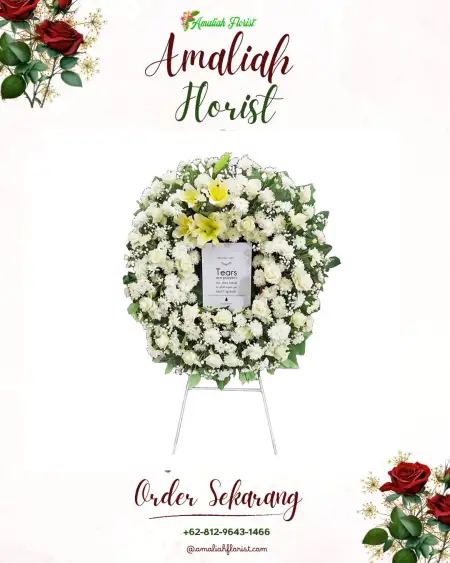 Krans Bunga Duka Plombokan