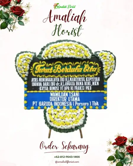 Papan Bunga Duka Plombokan